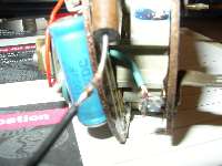 resistor with black wire added