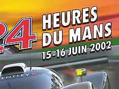 24 Hours of LeMans poster