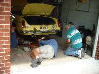 Repairing MGB differential