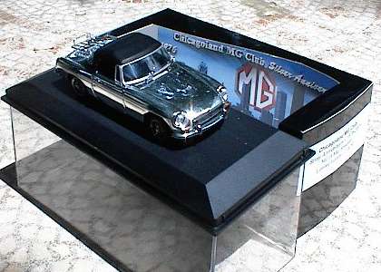 Silver aniversary MGB model
