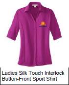 Ladies Silk Touch Shirt