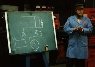 John Twist teaching winter tech seminar