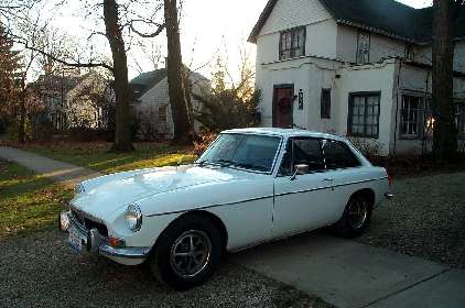 White GT in new paint