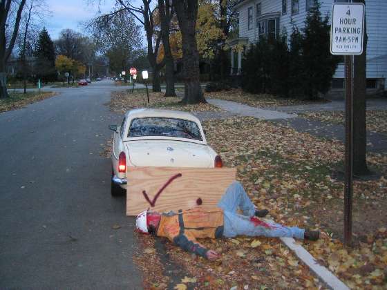 bloody corps at checkpoint