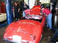 MGA in a service bay