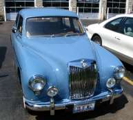 blue MG Z Magnette