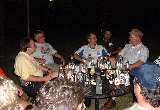 Friendly late night chat at the Natter 'n' Noggin