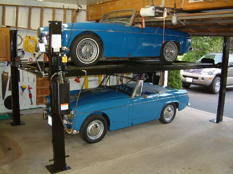 Double stacking twin MG Misgets