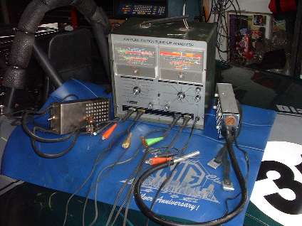 Emissions and tune-up analyzer