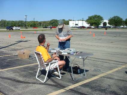 Autocross timer setup