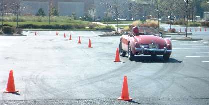 MGA on course, last run