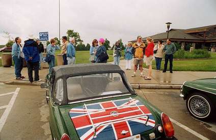 Start of the Lands End Rally