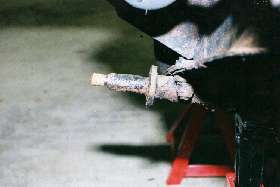 inner pivot points corroded