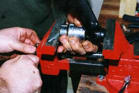 Final press of bushing into place