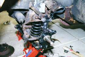 Suspension reassembled