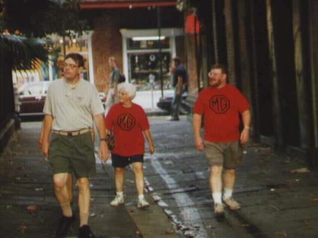 MG Club members invade the French Quarter