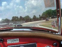 MGA touring the track
