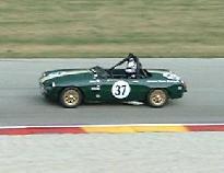 M.L.Hillard #37 on track