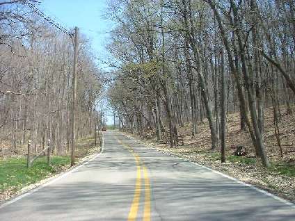 Inviting roads in southern Wisconsin