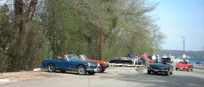 MGs atr boat launch on Lake Geneva, Wisconsin