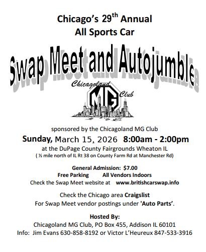 Swap Meet & Autojumble @ DuPage County Fairgrounds