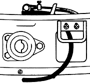 Bonnet latch manual pull