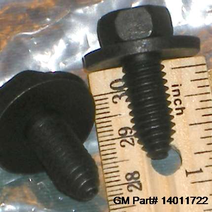GM bolt #14011722