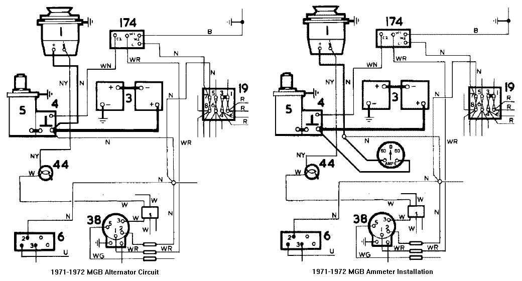 1975 Mg Midget Wiring Diagram